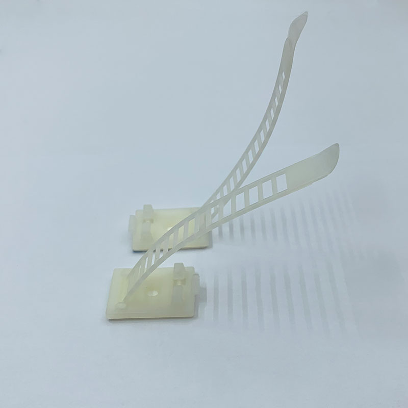 Nylon Adhesive Clips for Festive Christmas Lights Desk Wall to Hold Extension Self Adhesive Wire Clip