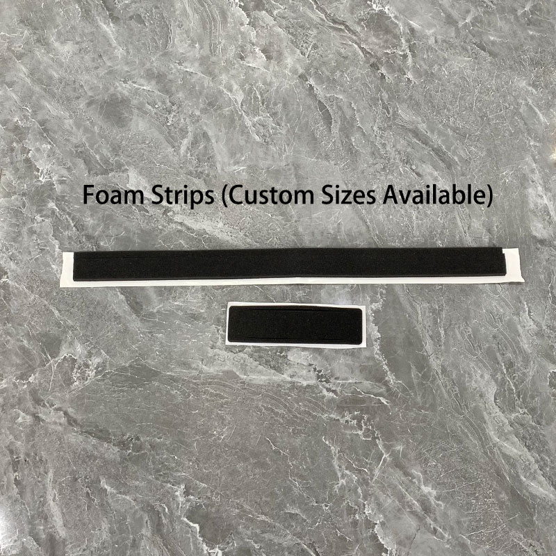 Custom Weather Stripping Door Seal Window Air Conditioner Insulation Foam Seal Tape Black Open Cell Door Seal Strip