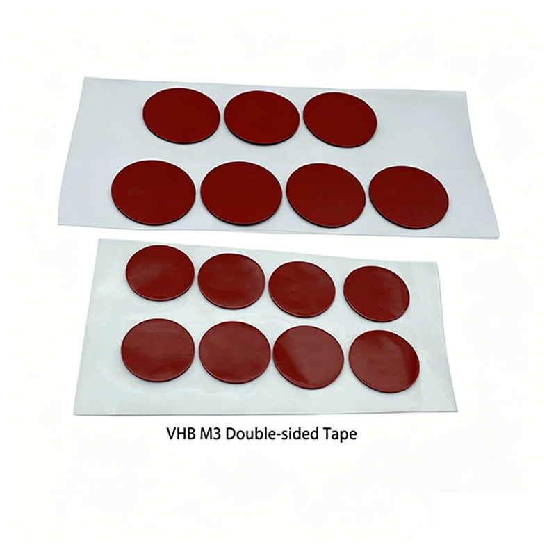 Custom-sized Circular Heavy-duty Double-sided Adhesive Pads for Automotive, Industrial, or Craft Applications