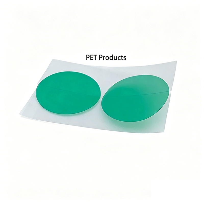 Green Circular Protective Film Patches for Laser Equipment, New Energy Equipment, or Optical Communication Equipment